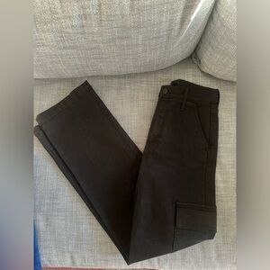 MOTHER Charcoal Utility Pants